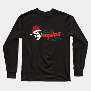 A Very Manos Xmas: The Festive Hands of Fate Long Sleeve T-Shirt